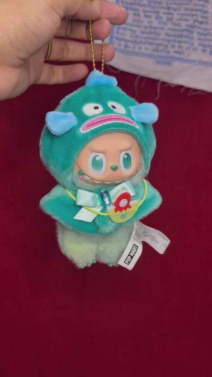 Sanrio Kawaii Cute Doll Labubu Anime Costume Cosplay Clothes 17cm