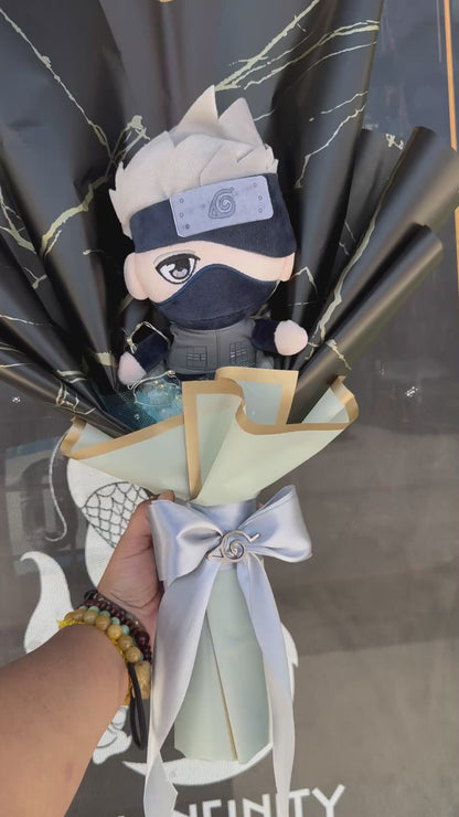 Japanese Plushie Kakashi Light Up Demon Slayer Plush Bouquet