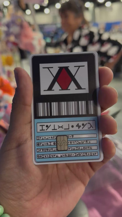 Hunter’s Card Hunter X Hunter Credit Card Sticker