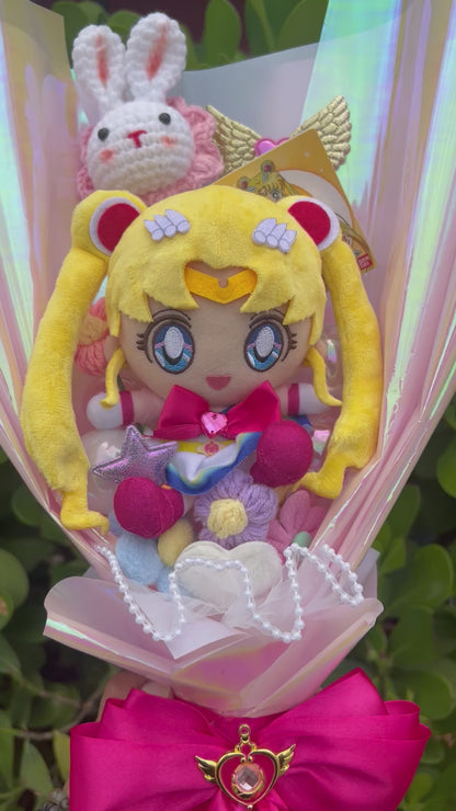 Sailor S Moon Plush Bouquet